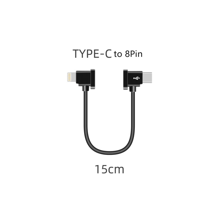 Sunnylife TY-X9304 Suitable For DJI Mavic Air 2S / DJI FPV Flight Glasses V2 / Mavic Mini2 / Osmo Pocket 2 Mobile Phone Tablet Cable, 15cm Type-C to 8 Pin Cable, 15cm Type-C to Micro USB  Cable, 15cm Type-C to Type-C Cable, 30cm Type-C to 8 Pin Cable...