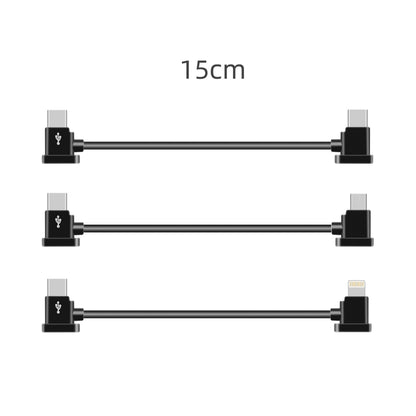 Sunnylife TY-X9304 Suitable For DJI Mavic Air 2S / DJI FPV Flight Glasses V2 / Mavic Mini2 / Osmo Pocket 2 Mobile Phone Tablet Cable, 15cm Type-C to 8 Pin Cable, 15cm Type-C to Micro USB  Cable, 15cm Type-C to Type-C Cable, 30cm Type-C to 8 Pin Cable...