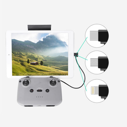 Sunnylife TY-X9304 Suitable For DJI Mavic Air 2S / DJI FPV Flight Glasses V2 / Mavic Mini2 / Osmo Pocket 2 Mobile Phone Tablet Cable, 15cm Type-C to 8 Pin Cable, 15cm Type-C to Micro USB  Cable, 15cm Type-C to Type-C Cable, 30cm Type-C to 8 Pin Cable...