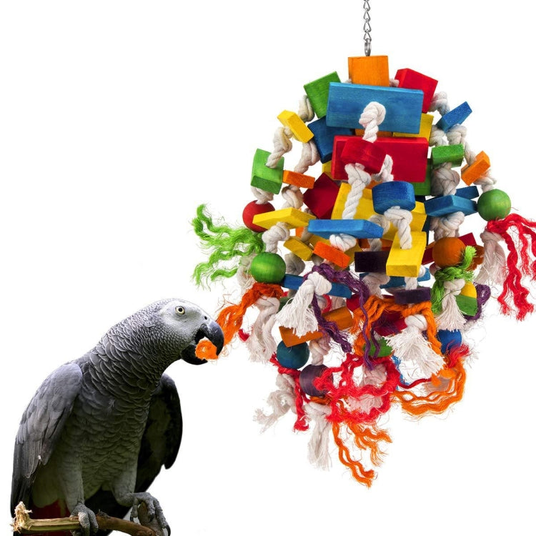 Medium Large Parrot Toy Bird Toy Cotton Rope Sword Hemp Rope Bite Toys, Cotton Rope Bird Toy