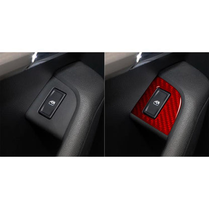 For 2017-2021 Skoda Octavia Left-Hand Drive 8pcs /Set Window Switch Panel Sticker, Left-Hand Drive