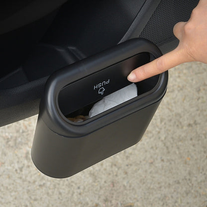 Car Trash Can Large Capacity Interior Accessories Box, Car Trash Can