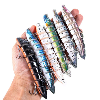 HENGJIA Multi-Segment Fish Bait Fake Fish Bait Luya Loach Bait, 1 14cm 21.4g, 2 14cm 21.4g, 3 14cm 21.4g, 4 14cm 21.4g, 5 14cm 21.4g, 6 14cm 21.4g, 7 14cm 21.4g, 8 14cm 21.4g, 9 14cm 21.4g, 10 14cm 21.4g, 11 14cm 21.4g, 12 14cm 21.4g, 13 14cm 21.4g