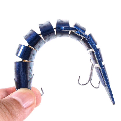 HENGJIA Multi-Segment Fish Bait Fake Fish Bait Luya Loach Bait, 1 14cm 21.4g, 2 14cm 21.4g, 3 14cm 21.4g, 4 14cm 21.4g, 5 14cm 21.4g, 6 14cm 21.4g, 7 14cm 21.4g, 8 14cm 21.4g, 9 14cm 21.4g, 10 14cm 21.4g, 11 14cm 21.4g, 12 14cm 21.4g, 13 14cm 21.4g