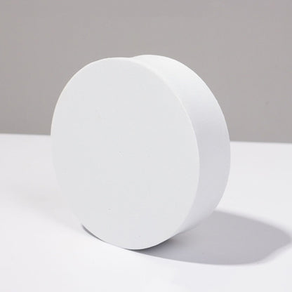 8 PCS Geometric Cube Photo Props Decorative Ornaments Photography Platform, Colour: 5 x 5 x 5cm Small White Square, Small White Square, Large White Square, Small White Rectangular, Large White Rectangular, Small White Cylindrical, Large White Cylindric...