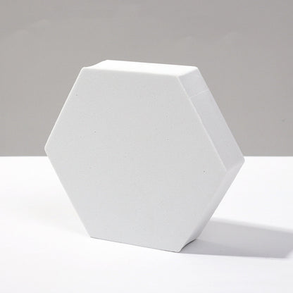 8 PCS Geometric Cube Photo Props Decorative Ornaments Photography Platform, Colour: 5 x 5 x 5cm Small White Square, Small White Square, Large White Square, Small White Rectangular, Large White Rectangular, Small White Cylindrical, Large White Cylindric...