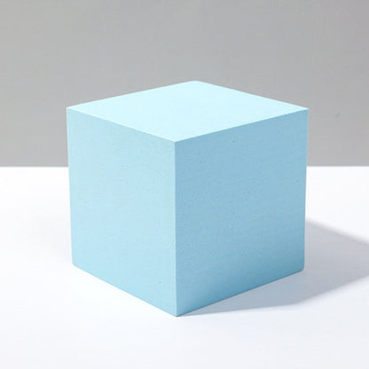8 PCS Geometric Cube Photo Props Decorative Ornaments Photography Platform, Colour: 5 x 5 x 5cm Small White Square, Small White Square, Large White Square, Small White Rectangular, Large White Rectangular, Small White Cylindrical, Large White Cylindric...