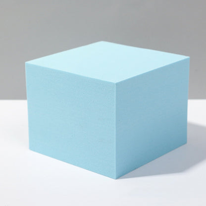 8 PCS Geometric Cube Photo Props Decorative Ornaments Photography Platform, Colour: 5 x 5 x 5cm Small White Square, Small White Square, Large White Square, Small White Rectangular, Large White Rectangular, Small White Cylindrical, Large White Cylindric...