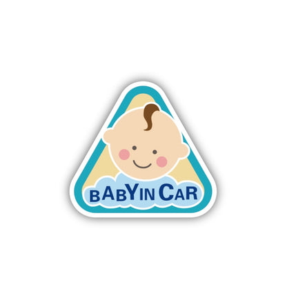 10 PCS There Is A Baby In The Car Stickers Warning Stickers Style:, CT203 Baby K Boy Magnetic Stickers, CT203 Baby R Boy Magnetic Stickers, CT203 Baby X Blue Bottom Bottle Magnetic Stickers, CT203 Baby O Boy Triangle Magnetic Stickers