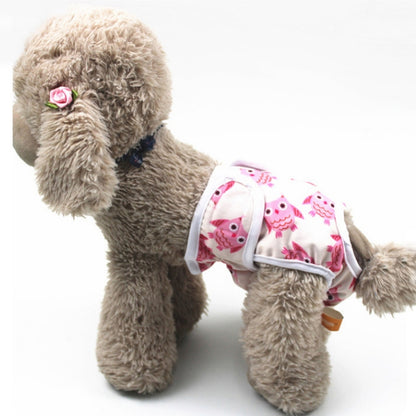 Female Dog Physiological Pants Dog Estrus Anti-Harassment Pants, M, L
