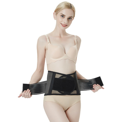 Abdomen Support Belt Breathable Steel Plate Support Waist Support Sports Protective Gear, Specification: XL, S, M, L, XL