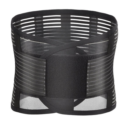 Abdomen Support Belt Breathable Steel Plate Support Waist Support Sports Protective Gear, Specification: XL, S, M, L, XL