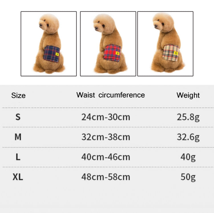 Pet Physiological Pants Male Dog Anti-Harassment Polite Belt, S, M, L, XL