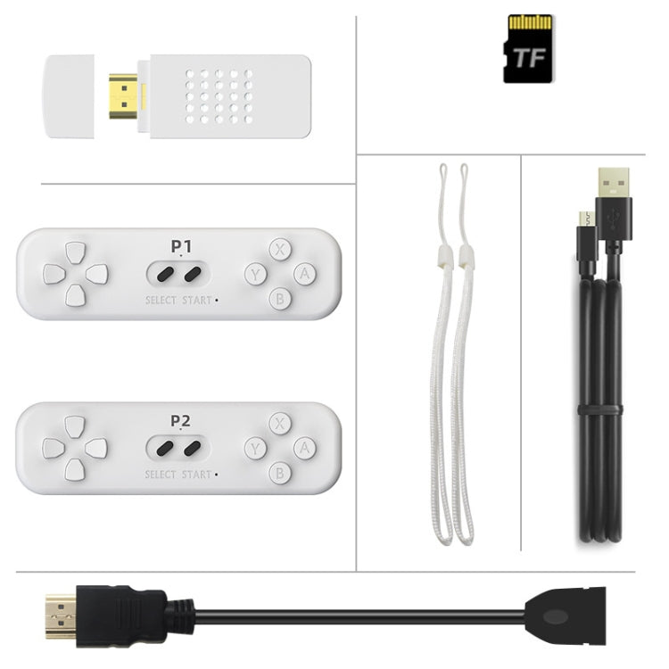 Mini Wireless Doubles HD TV Game Machine, Y2 FIT Somatosensory Version (830 Games)