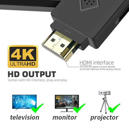 Mini Wireless Doubles HD TV Game Machine, Y2 FIT Somatosensory Version (830 Games)