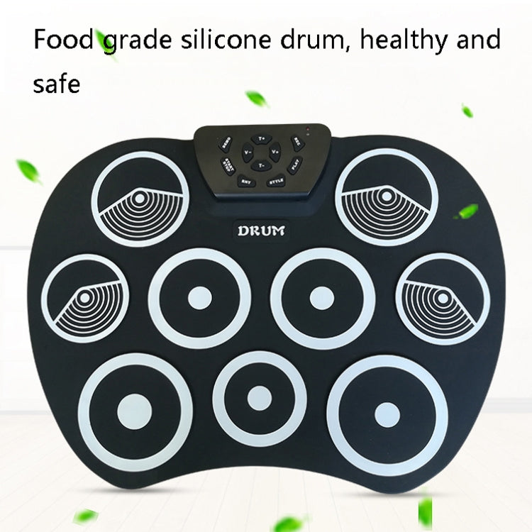 Silicone Folding Portable Hand-Rolled Drum DTX Game Strike Board, G801 White, G801 Yellow, G800 Red, G800 Yellow