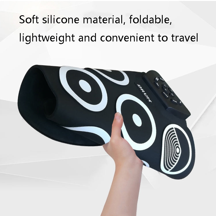 Silicone Folding Portable Hand-Rolled Drum DTX Game Strike Board, G801 White, G801 Yellow, G800 Red, G800 Yellow