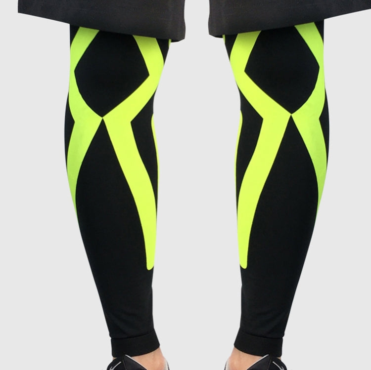 1pair  Sports Knee Pads Compression Elastic Protective Thigh And Calve Cover, M (Black / Gray), L  (Black / Gray), XL  (Black / Gray), M (Black / Green), L (Black / Green), XL (Black / Green), M (Black / Red), L (Black / Red), XL (Black / Red)
