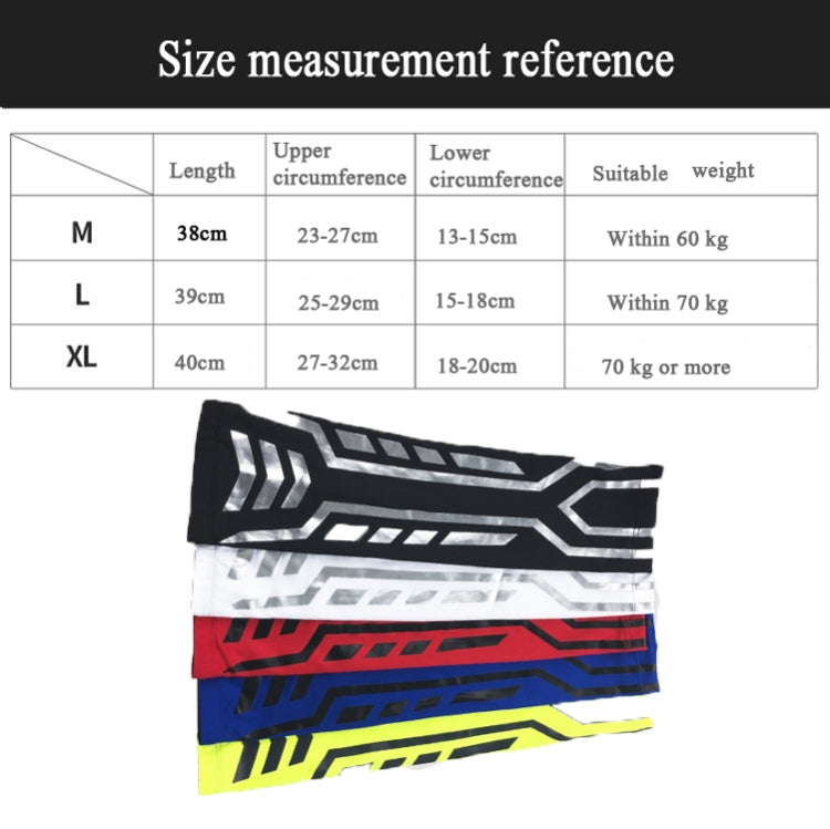 Sports Wrist Guard Arm Sleeve Outdoor Basketball Badminton Fitness Running Sports Protective Gear, M (Black), L (Black), XL (Black), M (White), L  (White), XL  (White), M (Red), L (Red), XL (Red), M (Blue), L (Blue), XL (Blue), M (Fluorescent Green)