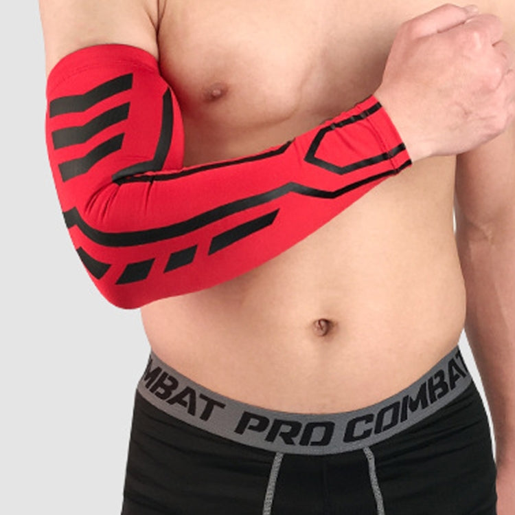Sports Wrist Guard Arm Sleeve Outdoor Basketball Badminton Fitness Running Sports Protective Gear, M (Black), L (Black), XL (Black), M (White), L  (White), XL  (White), M (Red), L (Red), XL (Red), M (Blue), L (Blue), XL (Blue), M (Fluorescent Green)