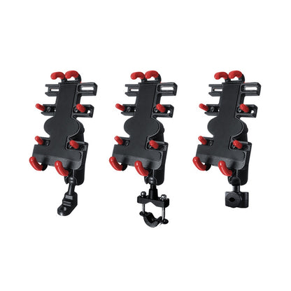 Motorcycle Metal Navigation Mobile Phone Bracket,Style:, Rearview Mirror Installation (Anti-theft), Rearview Mirror Installation (Hand Twist), Thin Tube Fixation (Anti-theft), Thin Tube Fixation (Hand Twist), Handle Installation (Anti-theft)