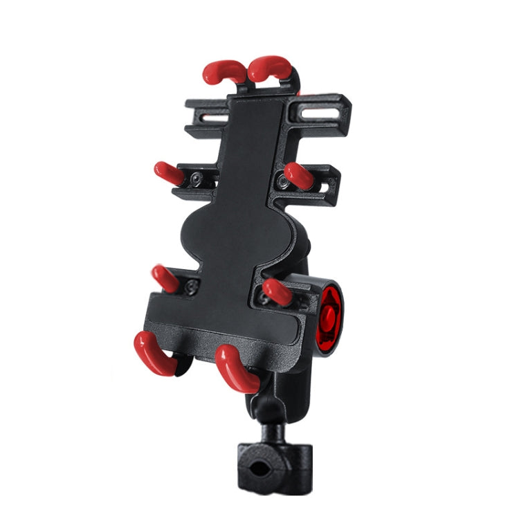 Motorcycle Metal Navigation Mobile Phone Bracket,Style:, Rearview Mirror Installation (Anti-theft), Rearview Mirror Installation (Hand Twist), Thin Tube Fixation (Anti-theft), Thin Tube Fixation (Hand Twist), Handle Installation (Anti-theft)