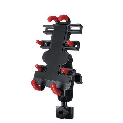 Motorcycle Metal Navigation Mobile Phone Bracket,Style:, Rearview Mirror Installation (Anti-theft), Rearview Mirror Installation (Hand Twist), Thin Tube Fixation (Anti-theft), Thin Tube Fixation (Hand Twist), Handle Installation (Anti-theft)