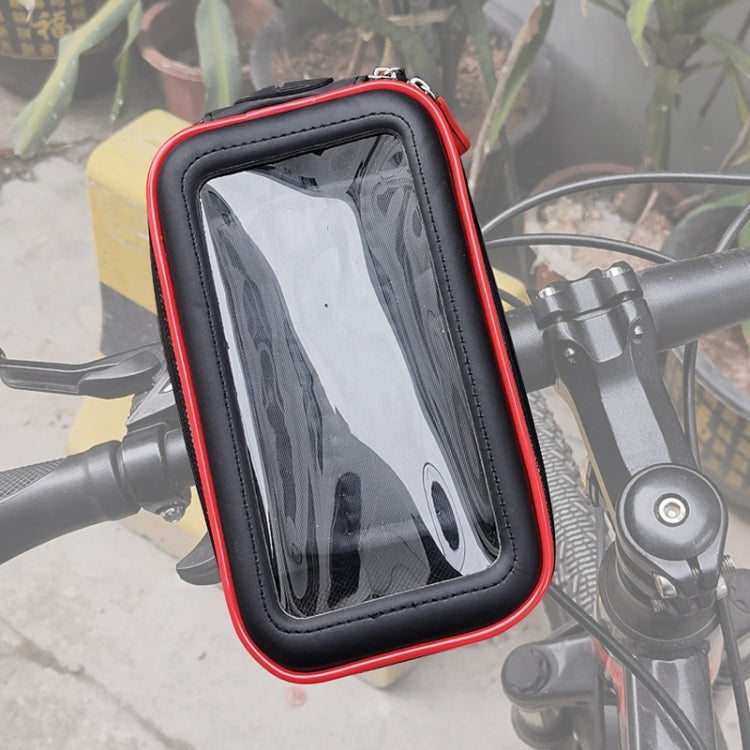 OKD Motorcycle Bicycle Touch Screen Waterproof Mobile Phone Bag Bracket, L-3, XL-4