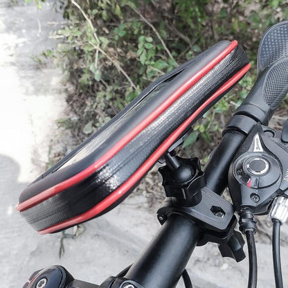 OKD Riding Mobile Phone Bag Bracket Bicycle Mobile Phone Waterproof Bracket Package, L-2, XL-2