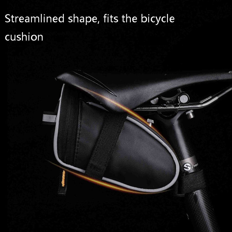 Rhinowalk T604 Light Bike Saddle Tail Bag Bicycle Mountain Bike Mini Tool Storage Bag, T604