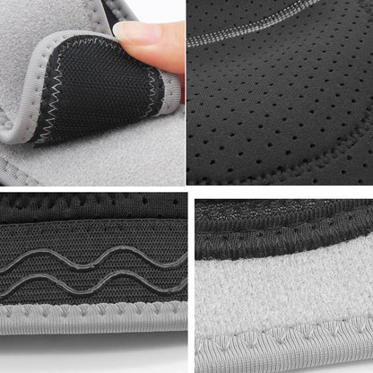 1pair HX-0211 Anti-Collision Sponge Knee Pads Volleyball Football Dance Roller Skating Protective Gear, Specification: L (Gray), M (Black), L (Black), M (Gray), L (Gray)