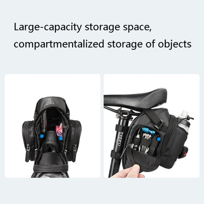 Rhinowalk X21557  Bicycle Rainproof Tail Bag Large Capacity Folding Road Bike Riding Backpack, X21557