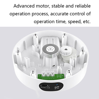 ND120 USB Automatic Rotating Camera Table Hand-Made Panoramic Display Table Turntable, 12cm/Powered by USB(W)