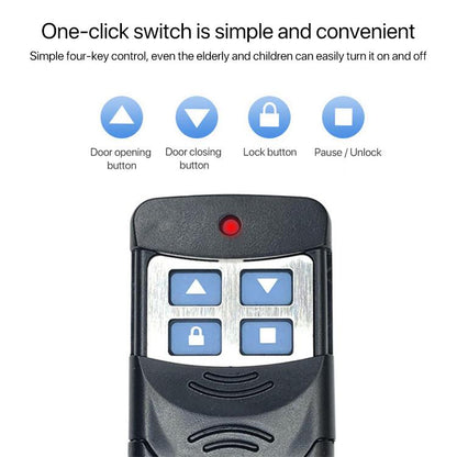 2 PCS Electric Roller Shutter Waterproof Copy Universal Remote Controller Garage Door Remote Control Key, Ordinary