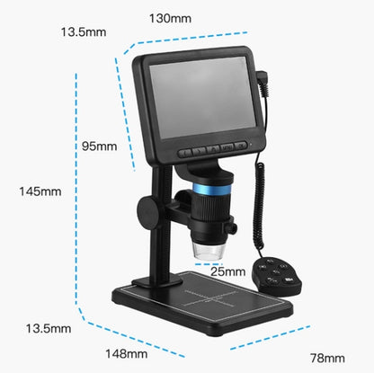 5 Inch Electron Microscope 1080P HD USB Repair Inspection Magnifying Glass