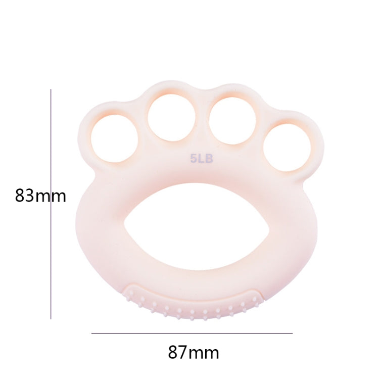 Children Grip Ring Finger Strength Training Finger Power Device, Specification: 5LB (Finite Orange Pink), 5LB (Finite Orange Pink), 15LB (Finite Light Blue), 25LB (Finite Light Purple), 35LB (Finite Light Green), 5LB (Olive Orange Pink)