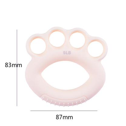 Children Grip Ring Finger Strength Training Finger Power Device, Specification: 5LB (Finite Orange Pink), 5LB (Finite Orange Pink), 15LB (Finite Light Blue), 25LB (Finite Light Purple), 35LB (Finite Light Green), 5LB (Olive Orange Pink)