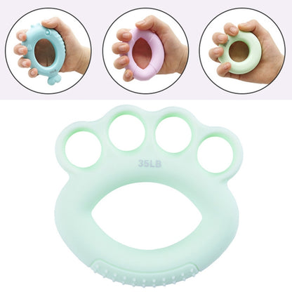 Children Grip Ring Finger Strength Training Finger Power Device, Specification: 5LB (Finite Orange Pink), 5LB (Finite Orange Pink), 15LB (Finite Light Blue), 25LB (Finite Light Purple), 35LB (Finite Light Green), 5LB (Olive Orange Pink)
