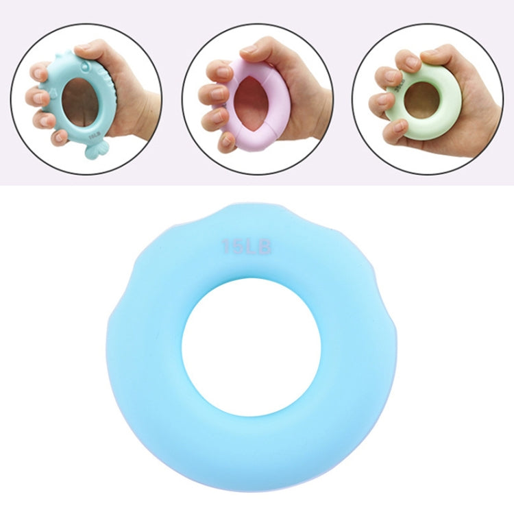 Children Grip Ring Finger Strength Training Finger Power Device, Specification: 5LB (Finite Orange Pink), 5LB (Finite Orange Pink), 15LB (Finite Light Blue), 25LB (Finite Light Purple), 35LB (Finite Light Green), 5LB (Olive Orange Pink)