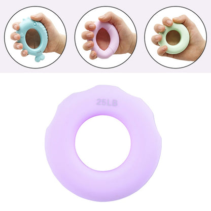 Children Grip Ring Finger Strength Training Finger Power Device, Specification: 5LB (Finite Orange Pink), 5LB (Finite Orange Pink), 15LB (Finite Light Blue), 25LB (Finite Light Purple), 35LB (Finite Light Green), 5LB (Olive Orange Pink)