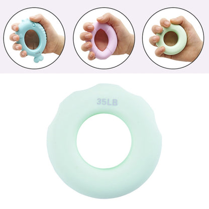Children Grip Ring Finger Strength Training Finger Power Device, Specification: 5LB (Finite Orange Pink), 5LB (Finite Orange Pink), 15LB (Finite Light Blue), 25LB (Finite Light Purple), 35LB (Finite Light Green), 5LB (Olive Orange Pink)