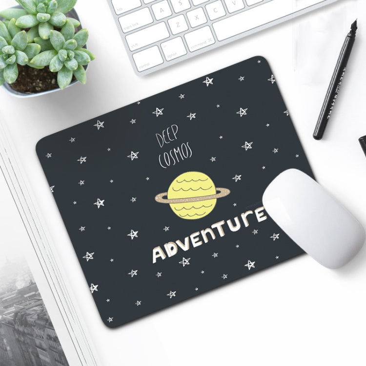 6 PCS Non-Slip Mouse Pad Thick Rubber Mouse Pad, Size: 21 X 26cm, Gift Of Love, Tea Cup Kitten, Colorful Flowers, Big Head, Stunning Pig, Fighting Dog, Blind Eye Cat, Starry Sky, Apricot Flower, Shy Kitten, Black White Circle, Garland Rabbit...