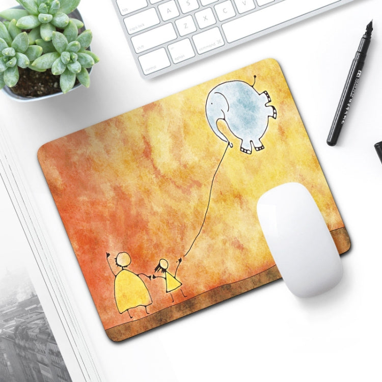 6 PCS Non-Slip Mouse Pad Thick Rubber Mouse Pad, Size: 21 X 26cm, Gift Of Love, Tea Cup Kitten, Colorful Flowers, Big Head, Stunning Pig, Fighting Dog, Blind Eye Cat, Starry Sky, Apricot Flower, Shy Kitten, Black White Circle, Garland Rabbit...