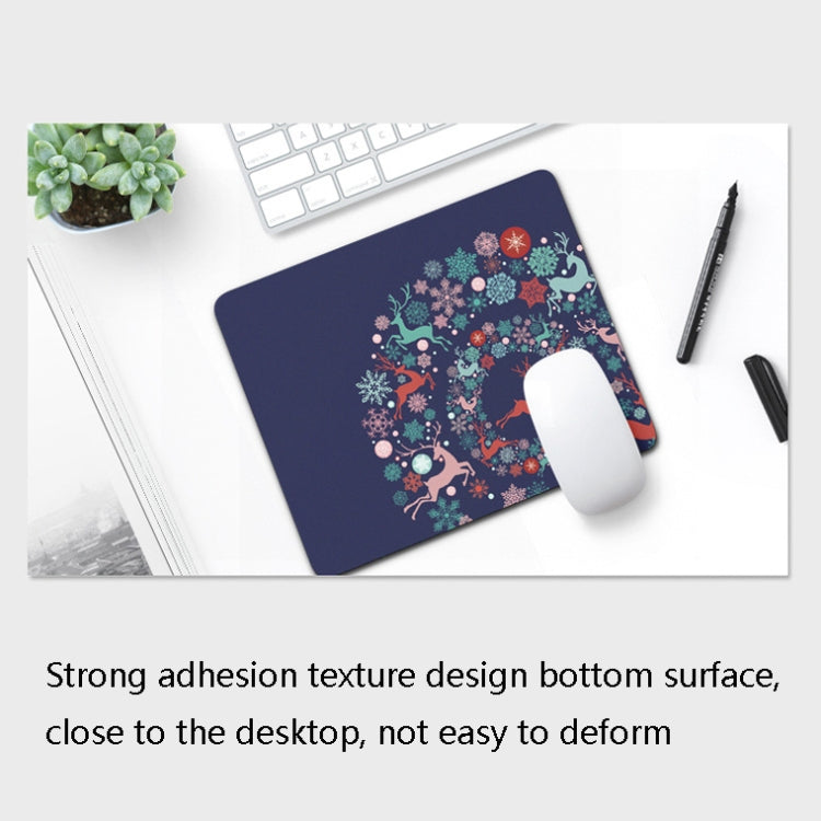 6 PCS Non-Slip Mouse Pad Thick Rubber Mouse Pad, Size: 21 X 26cm, Gift Of Love, Tea Cup Kitten, Colorful Flowers, Big Head, Stunning Pig, Fighting Dog, Blind Eye Cat, Starry Sky, Apricot Flower, Shy Kitten, Black White Circle, Garland Rabbit...