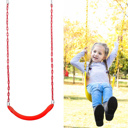 Indoor And Outdoor Children Fitness EVA Soft Board Swing With Chain,Random Color Delivery, EVA Board with Chain