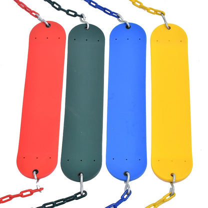 Indoor And Outdoor Children Fitness EVA Soft Board Swing With Chain,Random Color Delivery, EVA Board with Chain