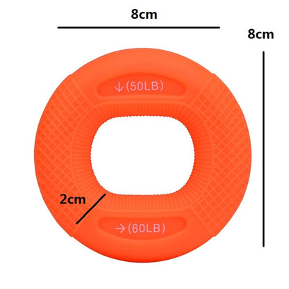 Adjustable Strength Silicone Gripper Arm Muscle Strength Rehabilitation Training Fitness Equipment, Colour: 20/30LB （Pink）, 20/30LB （Pink）, 30 / 40LB（Rose Red）, 40 / 50LB（Blue）, 50 / 60LB（Orange）, 70 / 80LB（Black）