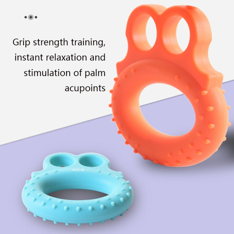 Angry Frog Shape Finger Grip Device Finger Strength Exercise Grip Ring, 2 PCS Angry Frog Finger Grip Ring(20LB (Green)), 2 PCS Angry Frog Finger Grip Ring(40LB (Blue)), 2 PCS Angry Frog Finger Grip Ring(60LB (Orange))