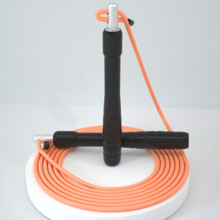 AMYUP Adjustable Bearing Anti-winding PVC Steel Wire Skipping Rope, Cable Length: 3m, AMYUP PVC Skipping Rope (Black), AMYUP PVC Skipping Rope (Silver), AMYUP PVC Skipping Rope (Orange)