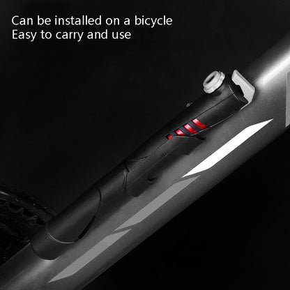BG-Y2326 Bicycle Pump Portable Mini Home Charging Basketball Air Tube, Black Red, Black Gold, Black Blue